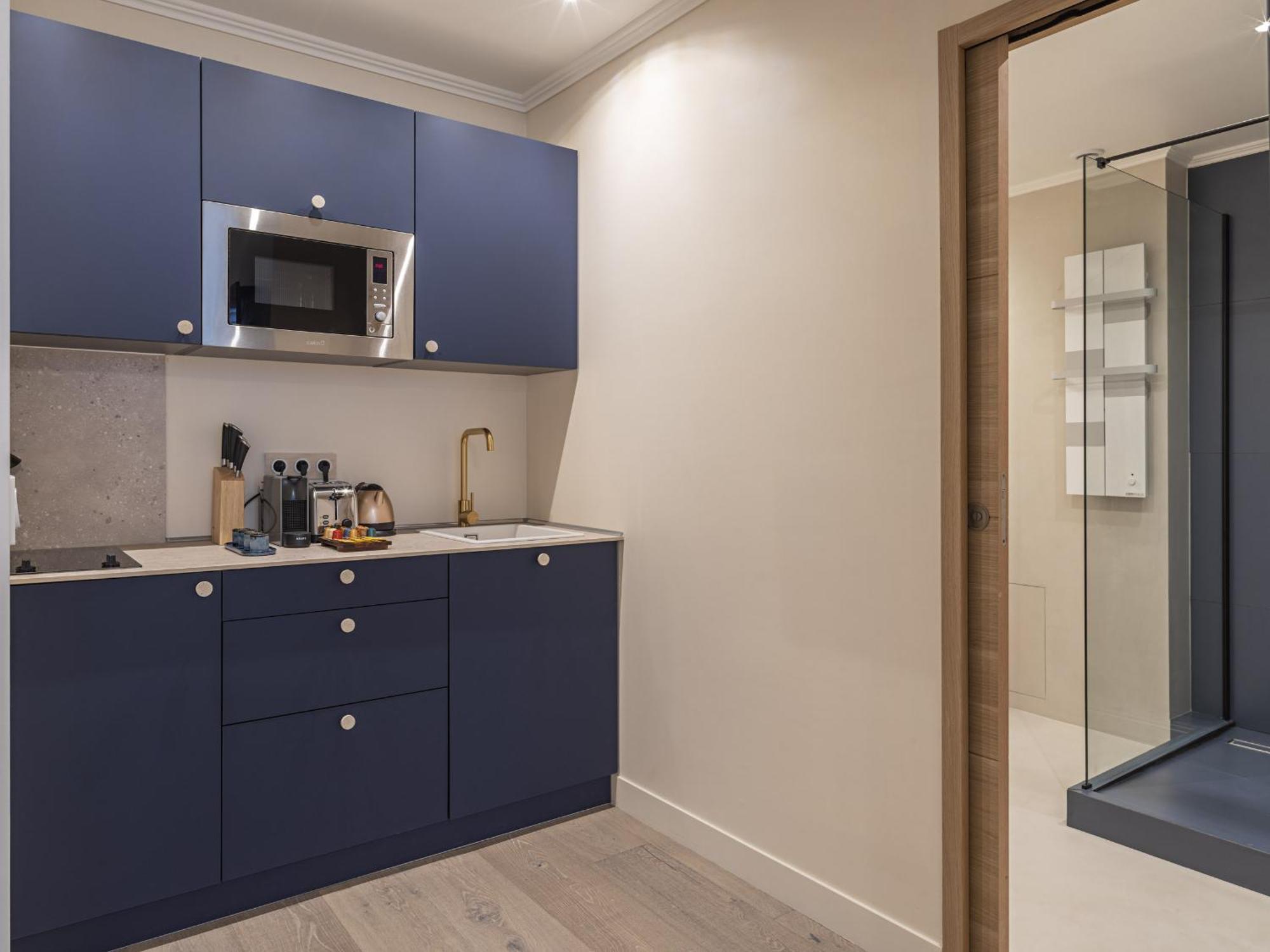The Blue Suite On Champs Elysees Avenue Париж Стая снимка